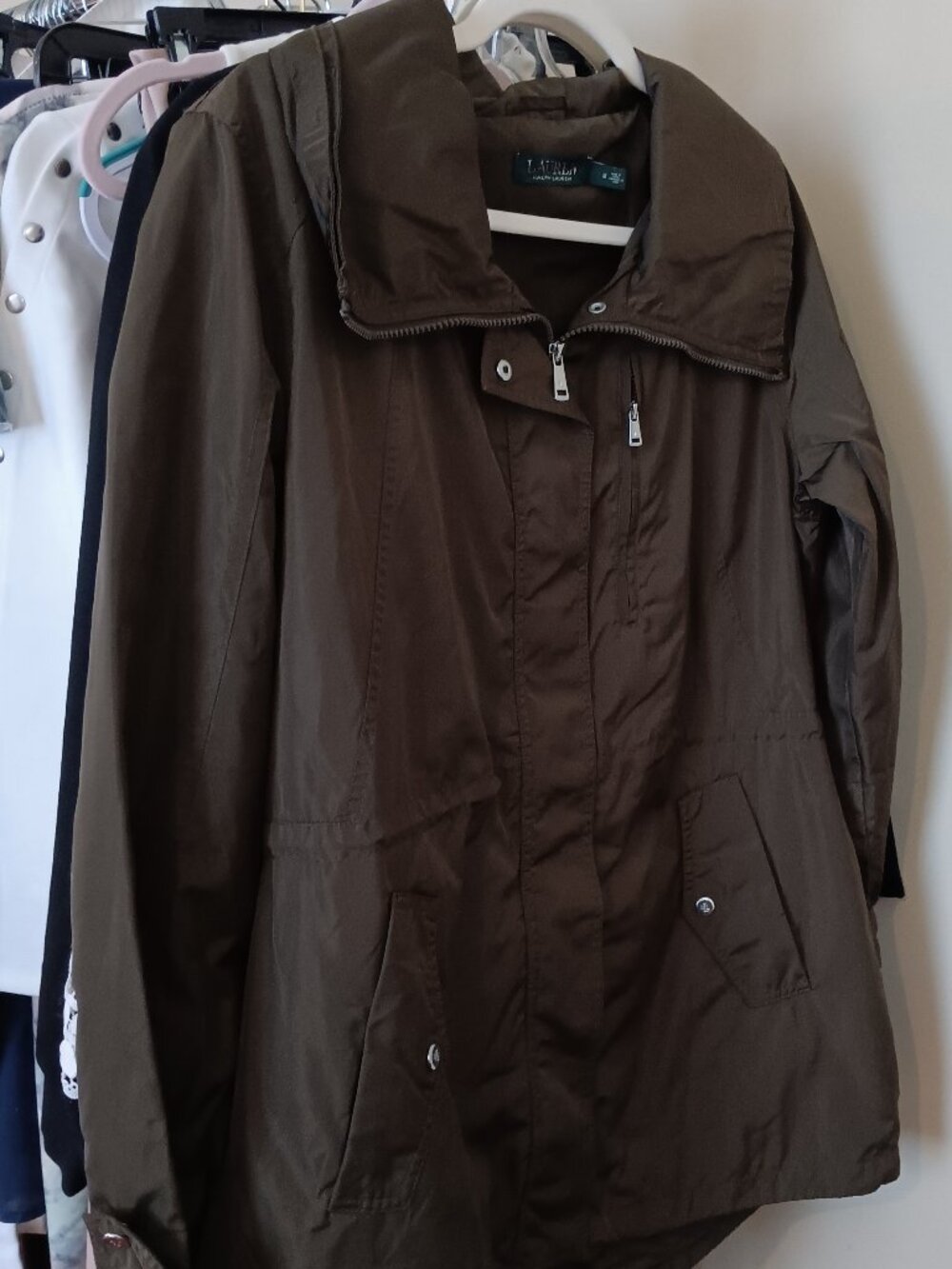 NWT Ralph Lauren Olive Green Weather Jacket Size Medium